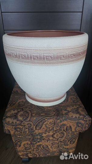 Керамические горшки для крупных растений