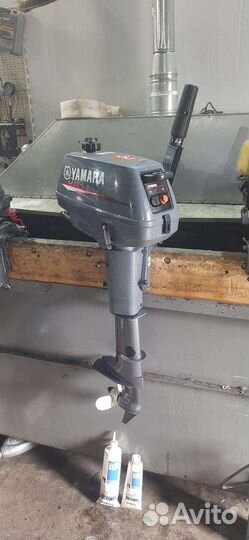 Лодочный мотор yamaha 3л.с 2т
