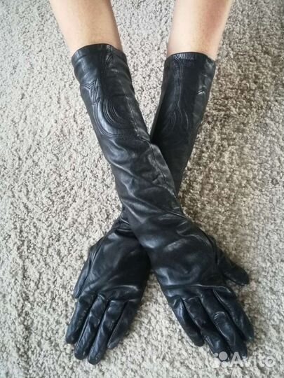 Перчатки натуральная кожа