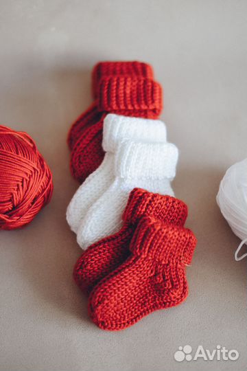 Носочки для новорожденного