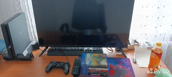 Sony playstation 4 slim 1tb с играми