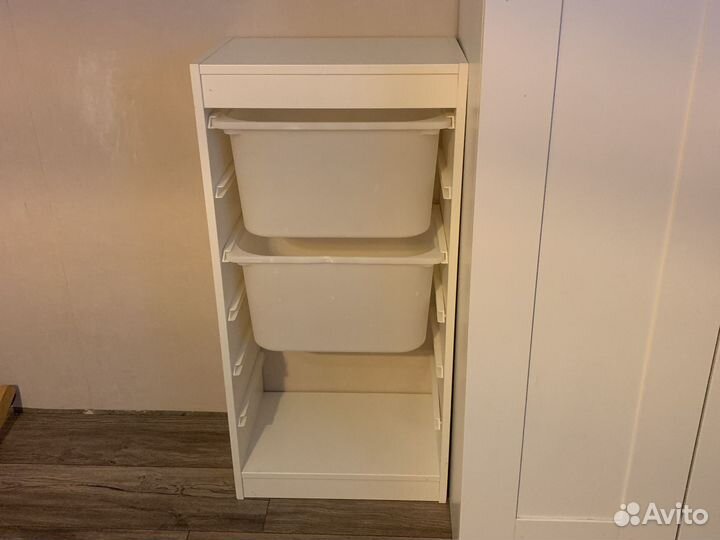 Стеллаж IKEA труфаст белый