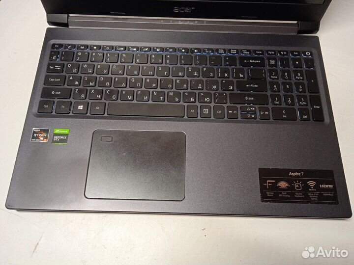 Ноутбук Acer Aspire 7 A715-42G-R6VJ (С2)