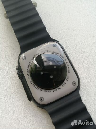 Смарт-часы T800 ultra черные