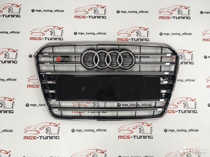 Решётка на Audi A5 11-16гг. S5 стиль 1