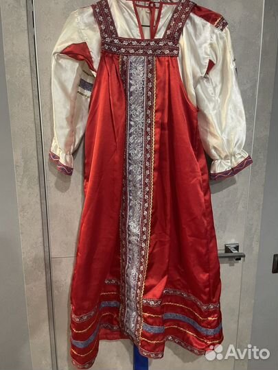 Русский народный сарафан для девочки 11 лет