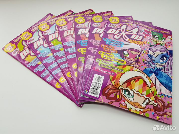 Winx книги журналы фигурки