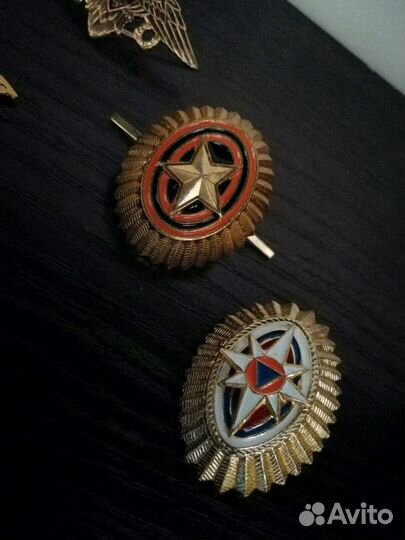 Для кадетской школы. Кокарда, буква К-кадетский кл