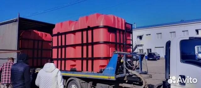 Емкость в обрешетке транспортная кассета