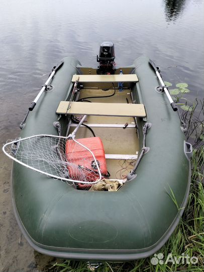 Лодка пвх кайман+ мотор Тохатсу 18