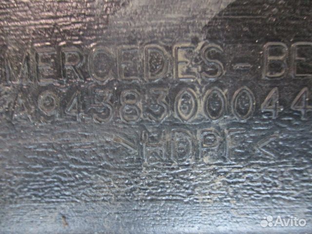 Воздуховод отопителя салона Mercedes-Benz A9438300