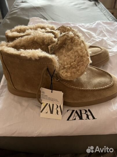 Новые ботинки Zara