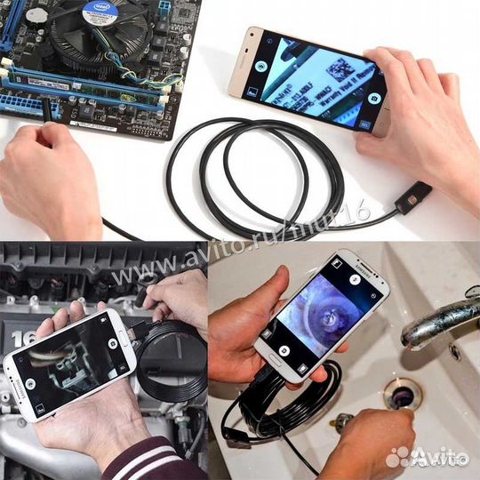 Эндоскоп Гибкая Видеокамера