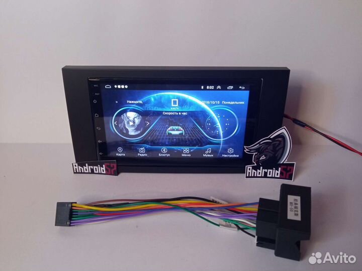 Магнитола штатная Форд на Андроиде 9.1