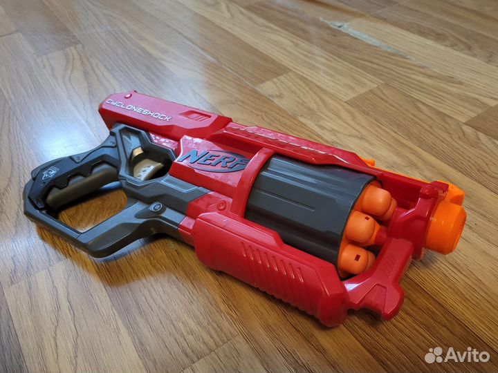 Бластер Nerf mega Cycloneshok