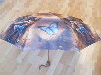 Зонтик с бабочками новый