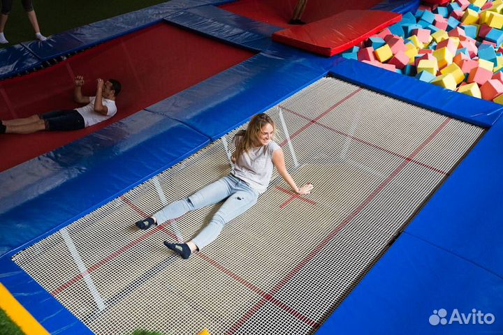Сетки для батутного парка