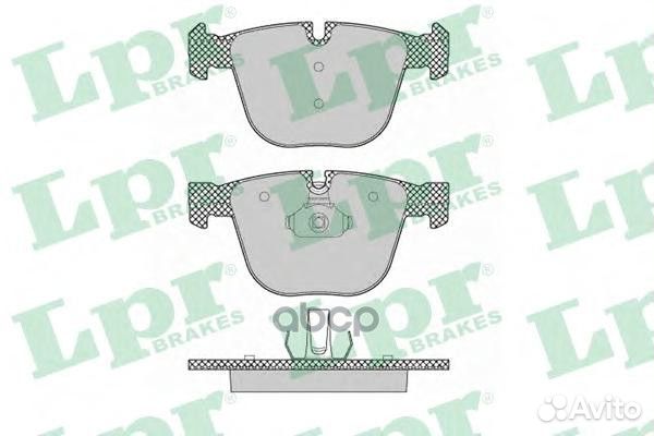 Колодки тормозные дисковые 05P1367 Lpr