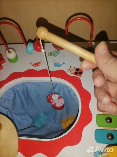 ELC Игровой развивающий центр Деревянный, бизиборд