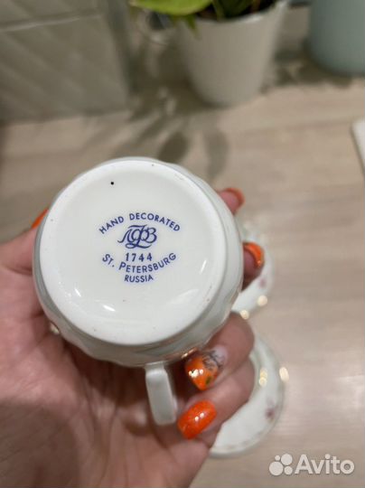 Три чайных/кофейных пары лфз