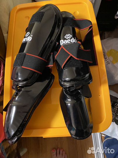 Щитки на голень и стопу Daedo