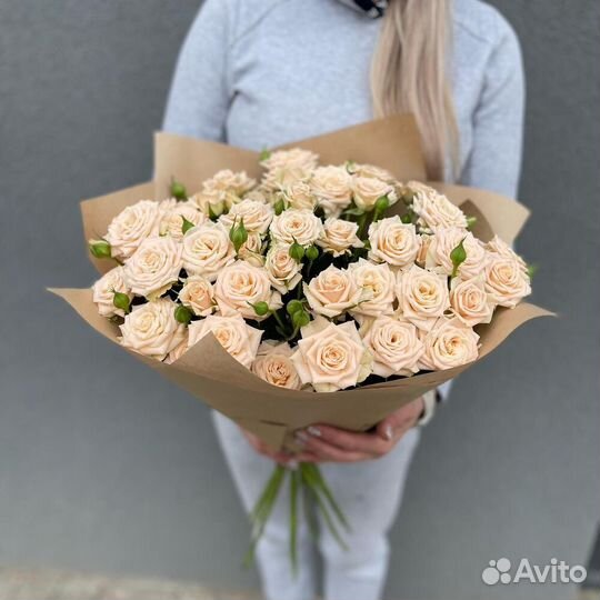 Кустовые Розы. Букеты. Цветы с Доставкой