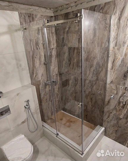 Душевые стеклянные ограждения с гарантией