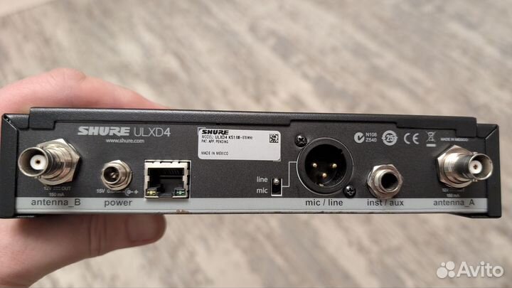 Shure ulxd beta 58a К51