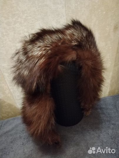 Меховой воротник лиса