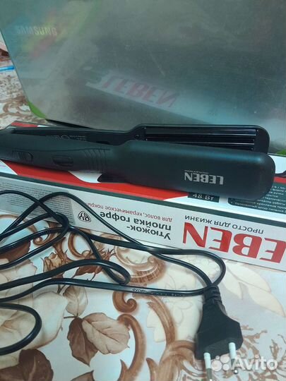 Утюжок плойка гофре