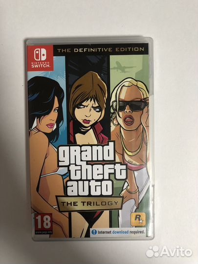 Gta trilogy sa,vc,III Nintendo switch