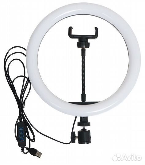 Кольцевая Лампа с держателем для телефона