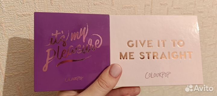 Палетки теней colourpop