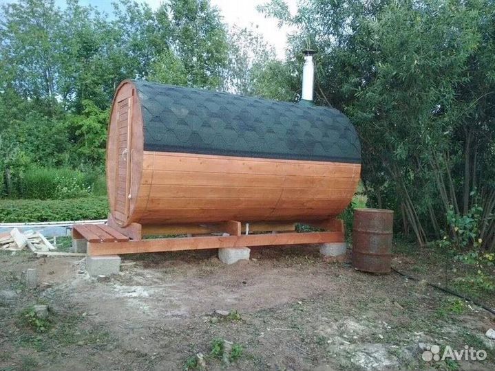 Бани-бочки с доставкой