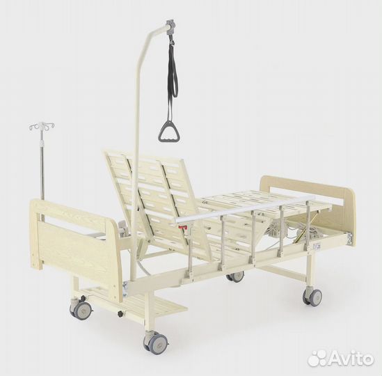 Медицинская кровать металическая с механизмом