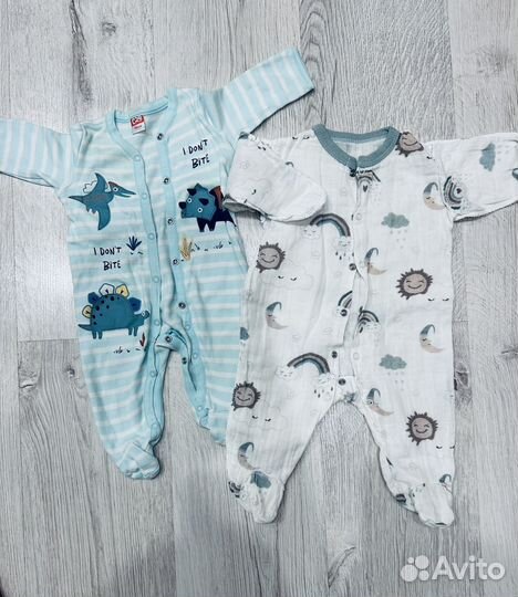 Вещи пакетом на мальчика 0-6