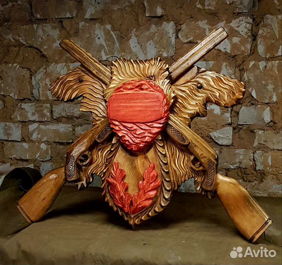 Медальон охотничий