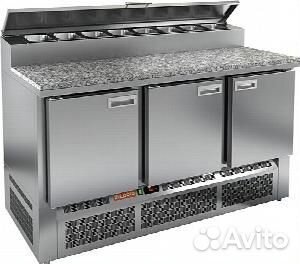 Стол для пиццы Hicold PZE2-111/GN (1/6) камень