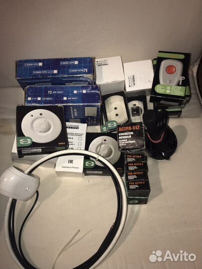 Датчики движения ик,акустика, с2000кпб