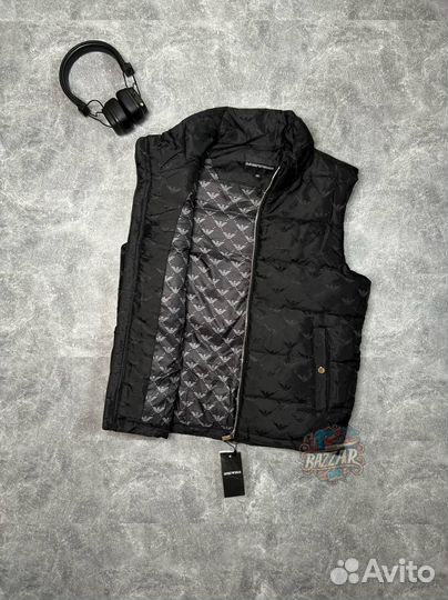 Куртка Жилетка мужская утепленная emporio armani