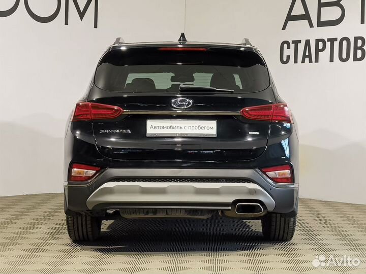 Hyundai Santa Fe 2.4 AT, 2019, 77 342 км