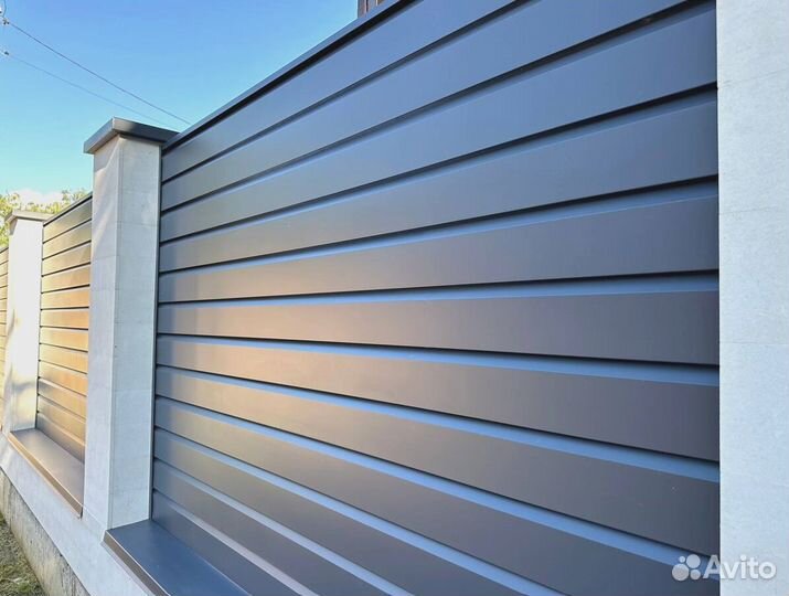 Забор жалюзи за 1 день