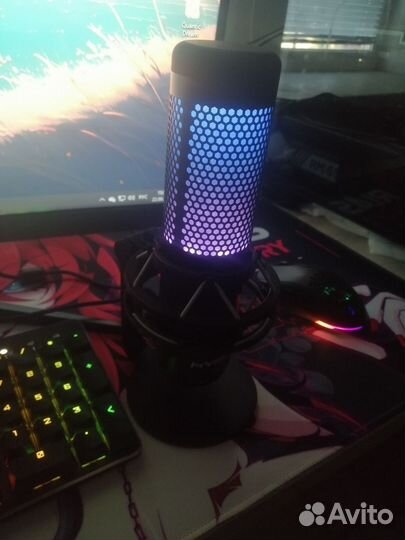 HyperX QuadCast S чёрный