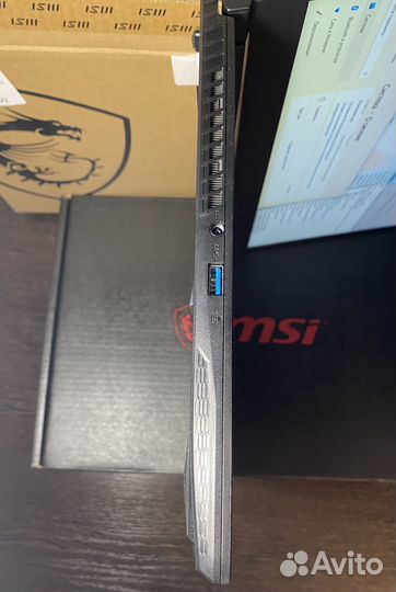 Новый MSI GF63 with RTX 3050Ti на ганти