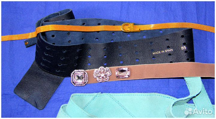 Ремни, пояса женские Б/у. Цена за все