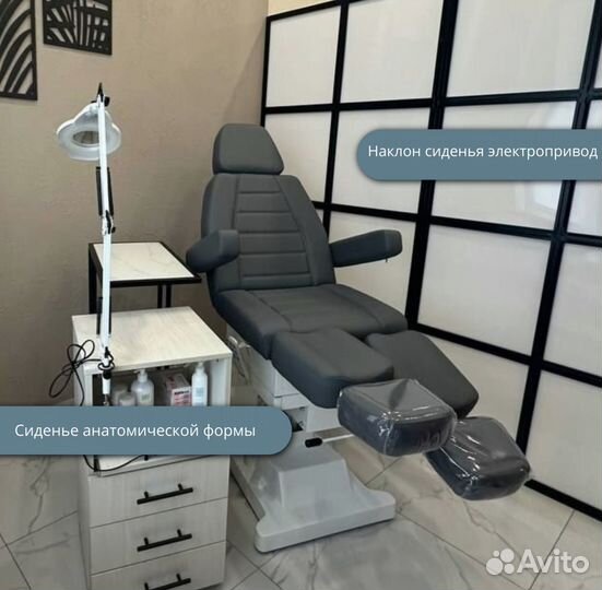 Педикюрное кресло Сириус-10, 3 мотора