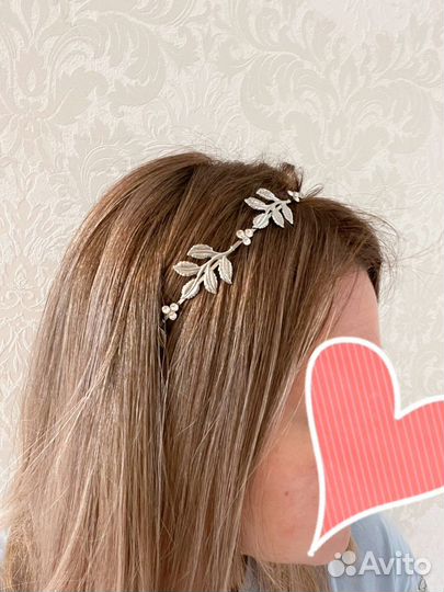 Свадебный Ободок для волос