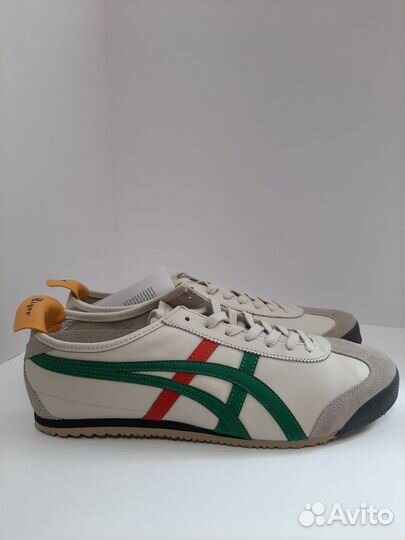 Onitsuka Tiger Mexico 66 Birch Green Red Yellow