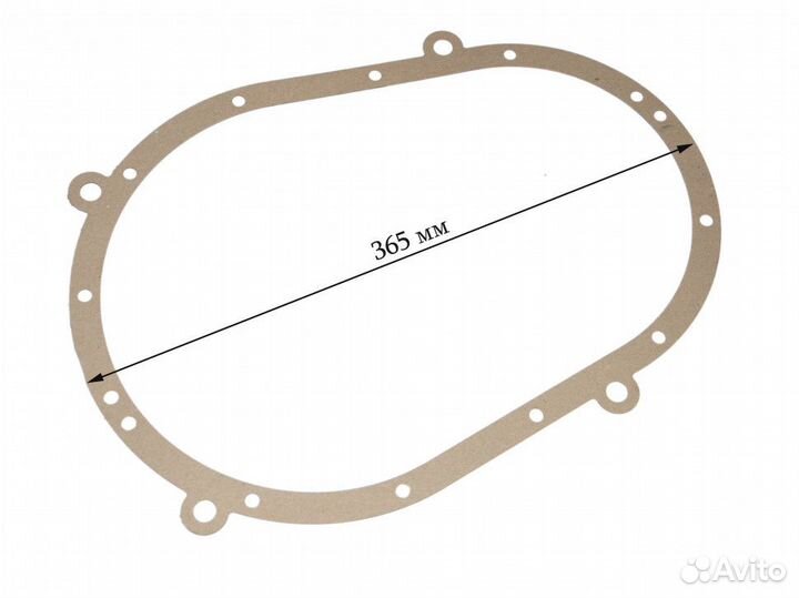 Прокладка редуктора мясорубки мим-600
