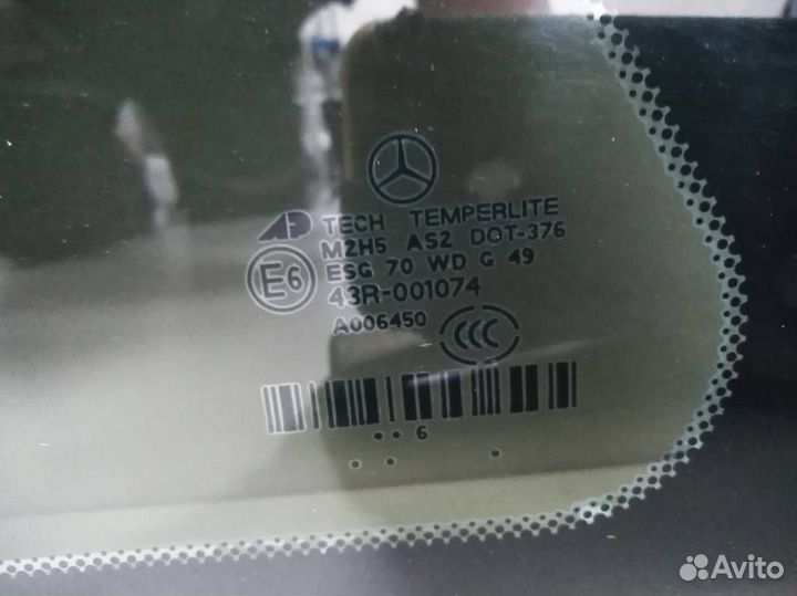 Стекло кузовное глухое левое Mercedes-Benz GL-Clas